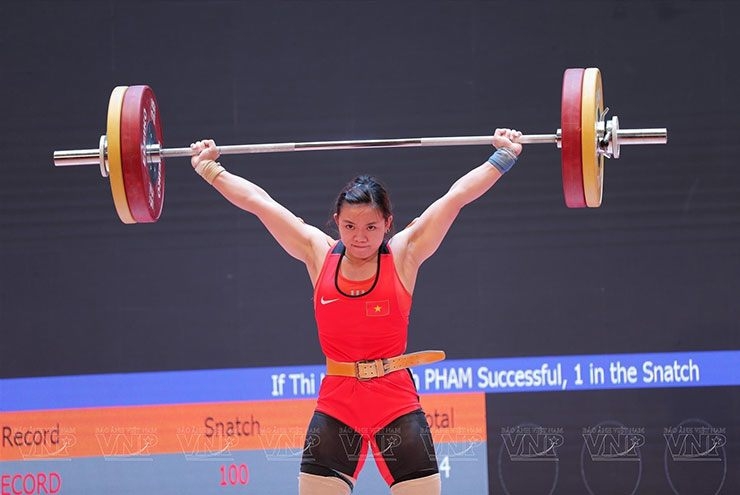 Vietnam bags eight golds at Southeast Asian weightlifting championships